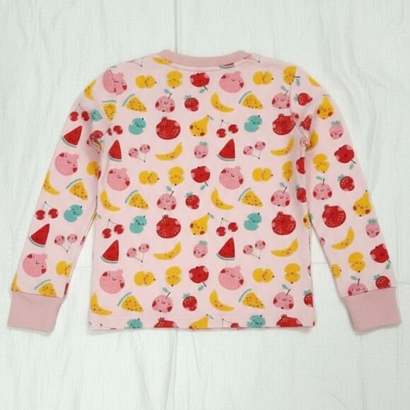 Fruit Pattern Kids Pajama Set – Soft Cotton Sleepwear - Picture 4 of 5